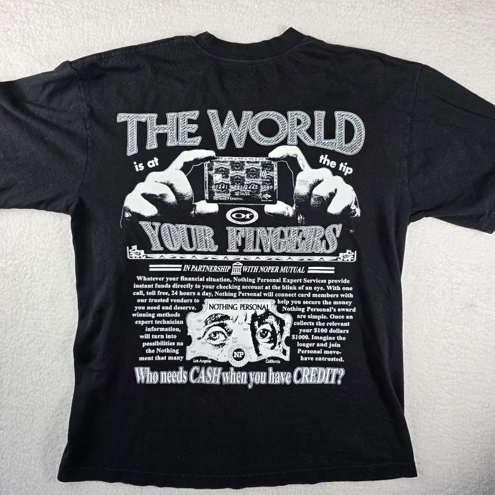 Nothing Personal Scammer Tee Size Large - Picture 3 of 16